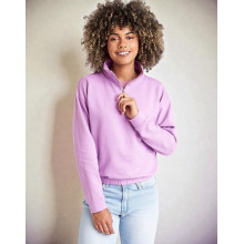 FEMME CROPPED 1/4 ZIP SWEATJUST HOODS